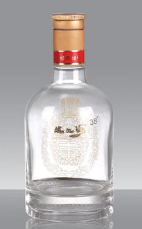 晶白料玻璃瓶与亚克力透明酒盒 专业酒类包装解决方案